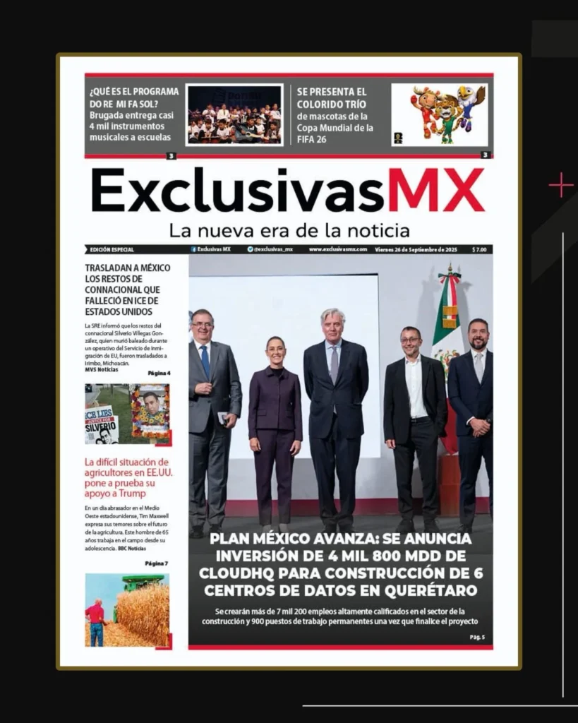 Boletín MX Viernes 26 Septiembre